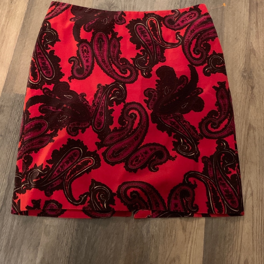 Talbots petites size 14 velvet mini‎ . Fully lined. Never worn